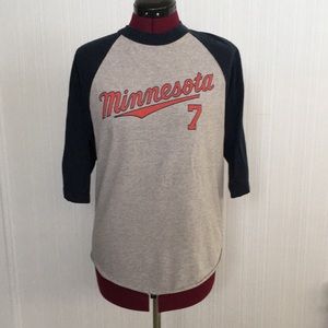 Minnesota Twins Joe Mauer Baseball T Sz M